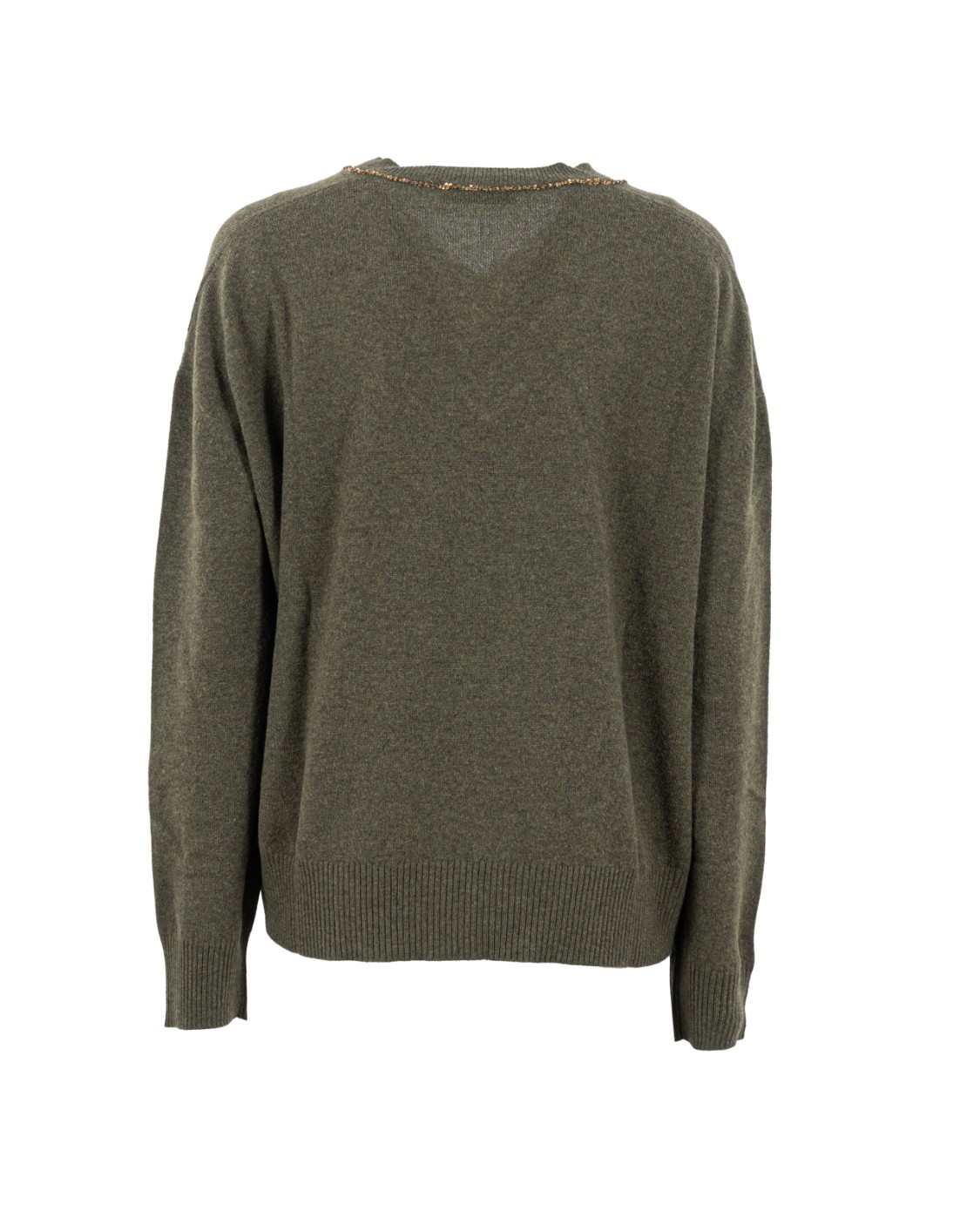 shop FABIANA FILIPPI Saldi Pull: Fabiana Filippi maglia in platinum con paillettes.
Filato platinum.
Vestibilità over.
Scollo a V.
Piping in brillanti paillettes tono su tono.
Composizione: 75% lana – 15% seta – 10% cashmere.
Made in Italy.. MAD214F015-I947-6157 number 8713697
